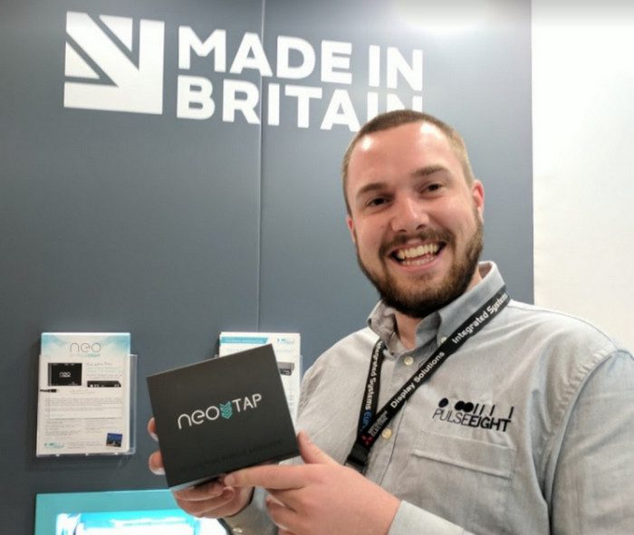 Pulse-Eight at ISE 2018: Multiroom Audio Powered by Amazon Alexa, First ’18 Gbps’ HDBaseT Extender, slide 1