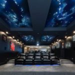 Winning Home Theater Features Star Ceiling Made With 7 Miles Of