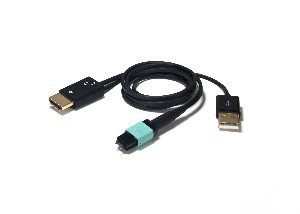 Celerity Fiber Optic Cables are Simple to Terminate with Detachable HDMI Connectors