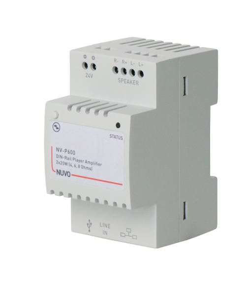 ISE 2018: Nuvo P600 Player Designed for DIN Rail Mounting