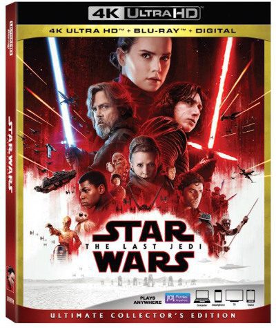 ‘Star Wars: The Last Jedi’ 4K Blu-ray to Include Dolby Atmos, Dolby Vision HDR