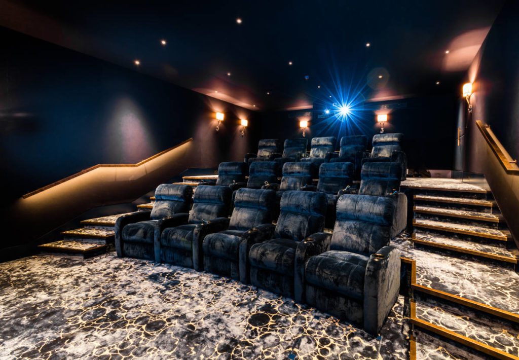 Europe's first private IMAX home theater system Cornflake London, England