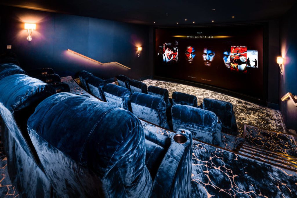 Europe's first private IMAX home theater system Cornflake London, England