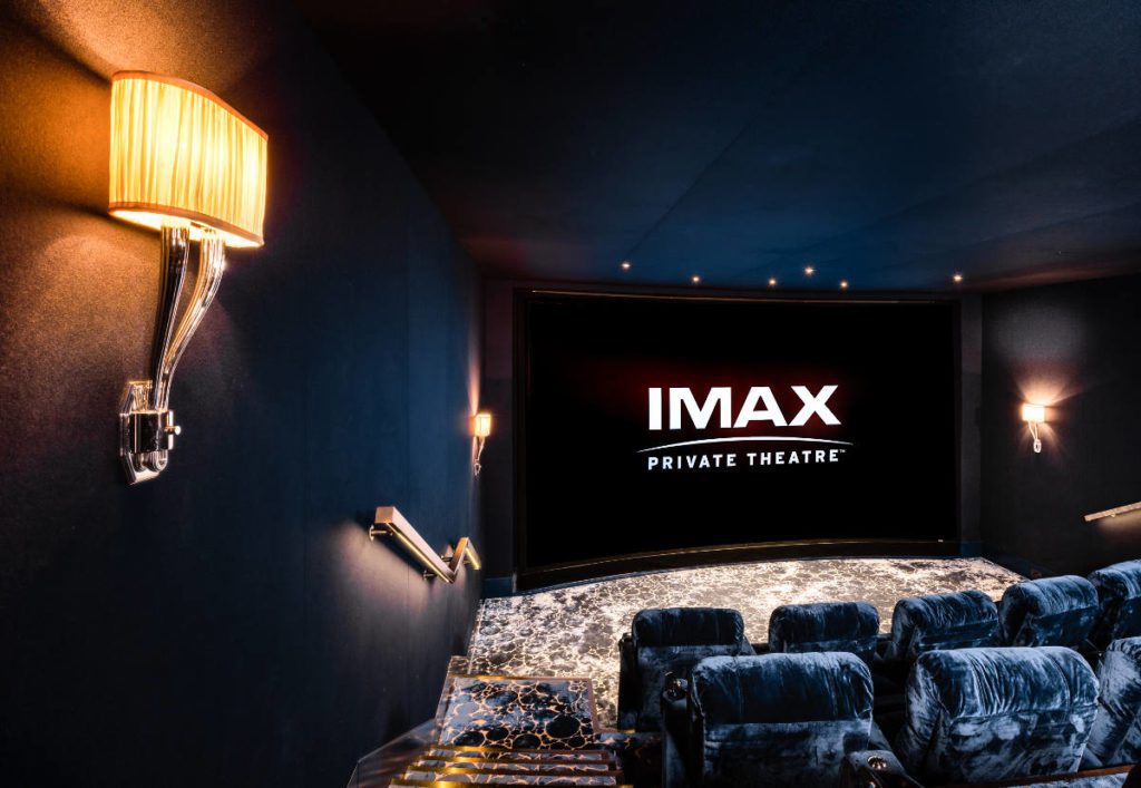 Europe's first private IMAX home theater system Cornflake London, England