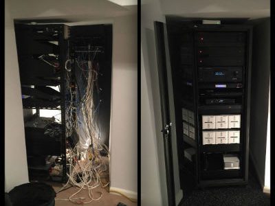 Takeover Talent: How N.J. Integrator Cleaned Up 3 Messy Rack Closets