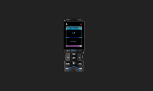 TRC-1480 Handheld Remote with Voice Control