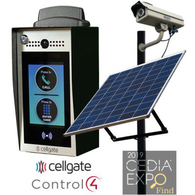 CEDIA Find: Cellgate’s Cell-Based Access Control with Streaming Video; Control4 Integration