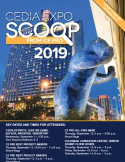 CEDIA Expo Scoop 2019 Download from CE Pro