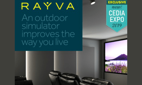 Rayva to Reimagine Dedicated Home Theaters as Wellness Retreats at CEDIA Expo 2019