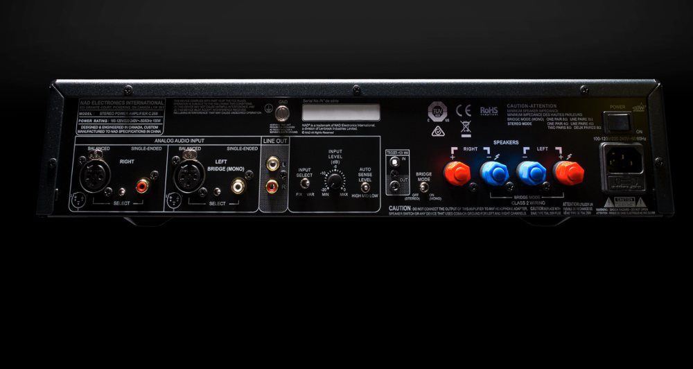 Hands On: NAD C 658 Preamplifier and C 268 Amplifier, slide 18