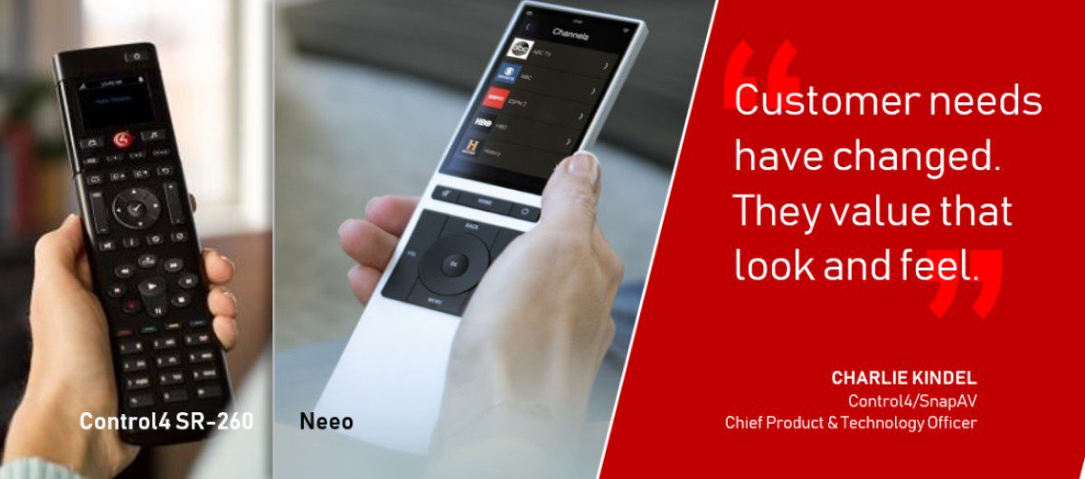 Control4’s New Neeo Remote in Depth: Execs Talk Big Picture