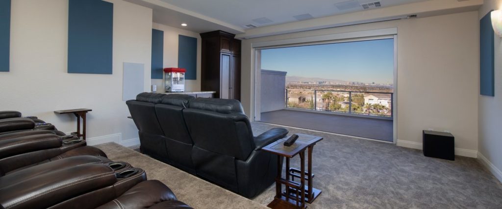 Innovative Home Systems Hidden Theater Las Vegas Nevada