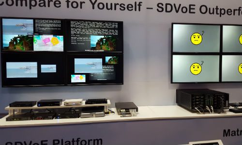 SDVoE Shootout InfoComm ISE