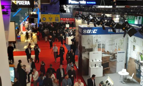 ISE RAI Amsterdam Integrated Systems Europe show floor 2020