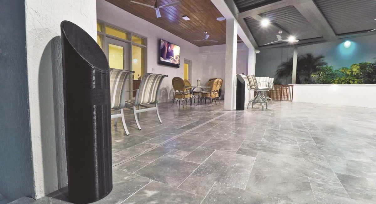 Florida Integrator Helps Turn Outdoor Eyesore into an AV-Filled Oasis, slide 0