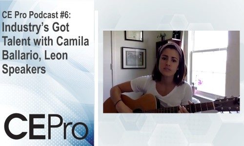 CE Pro Podcast Industry's Got Talent Camila B