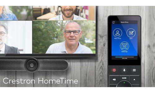 Crestron HomeTime Unveiled as $6,100 Home Videoconferencing Solution