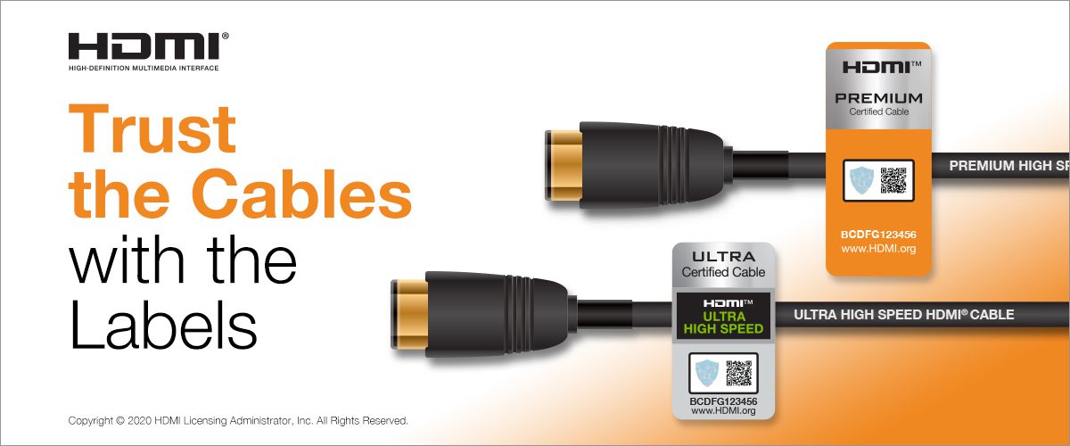 A Look at the Official HDMI® Cable Certification Programs