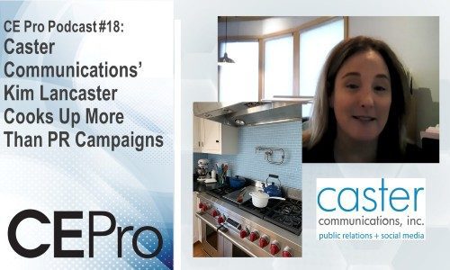 CE Pro Podcast Kim Lancaster Caster Communications