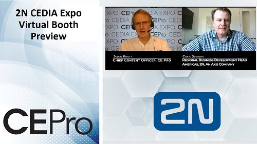 CEDIA Expo Virtual Preview: 2N IP Intercoms, Access Control Offer High-Tech Solution