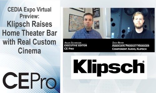 CEDIA Expo Preview Klipsch Real Custom Cinema