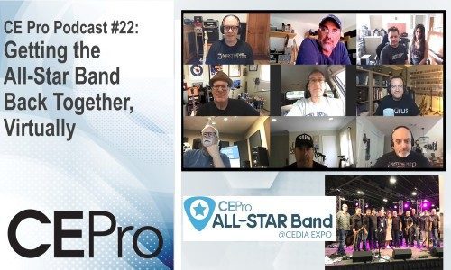 CE Pro Podcast 22 CE Pro All-Star Band