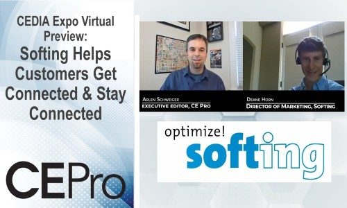 CEDIA Expo Virtual Preview: Softing Helps Customers Get Connected & Stay Connected