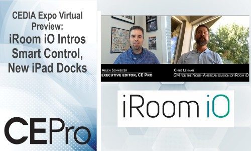 CEDIA Expo Virtual iRoom iO