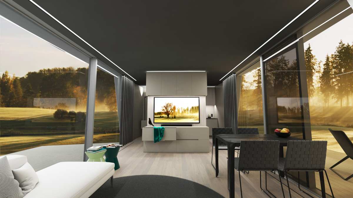 $413K Tiny Smart Home Merges High-Tech & Off-the-Grid Living, slide 4