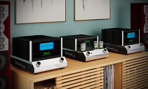 McIntosh MC830 and C8