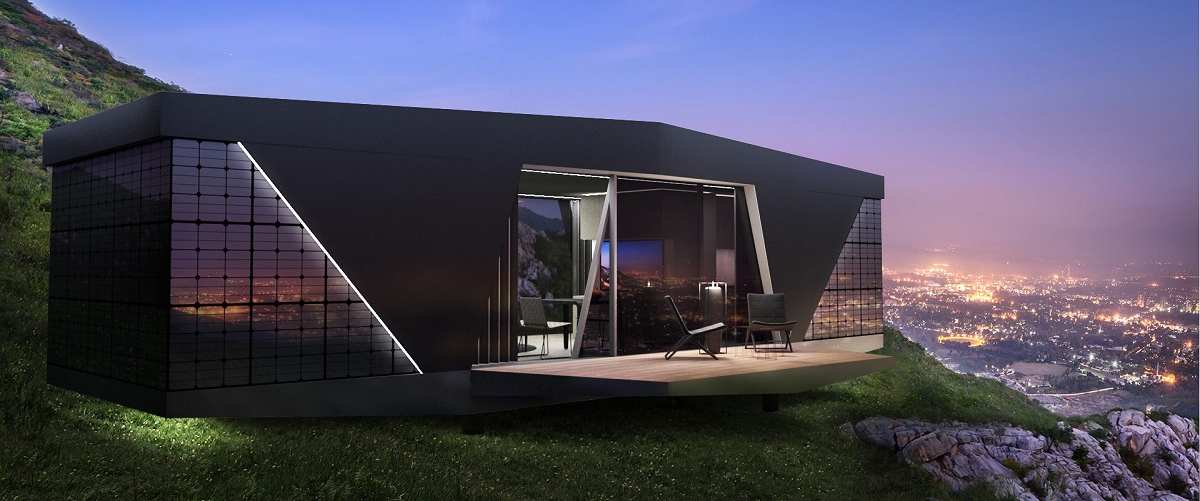 $413K Tiny Smart Home Merges High-Tech & Off-the-Grid Living
