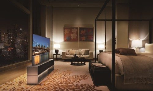 LG Signature OLED R TV rollable TV