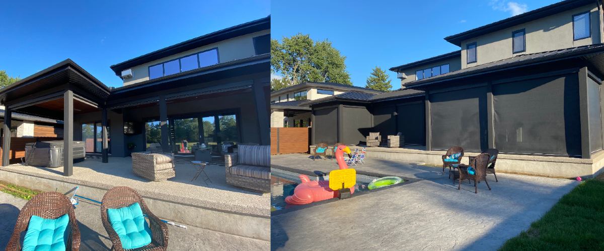 Canadian Dealer Uses SI Zen Shades to Create All-Season Space