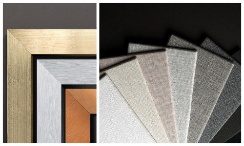 Leon Speakers Designer Grille Fabrics metallic finishes