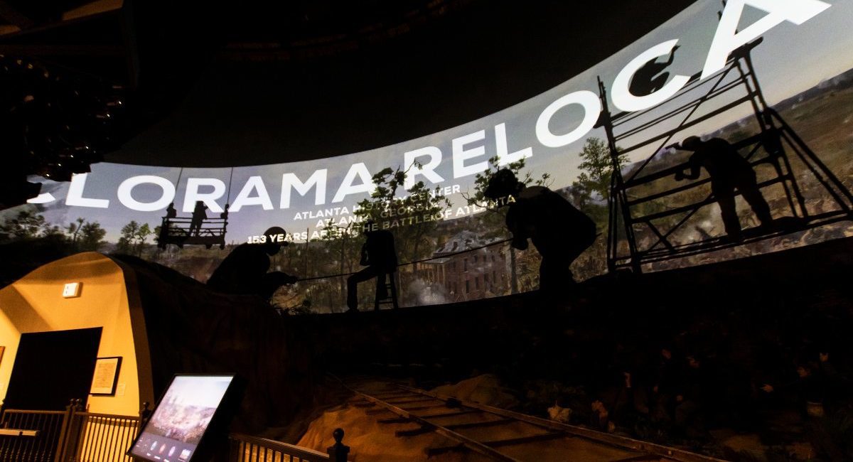 Atlanta History Center Uses Digital Projection to Bring Past to Life in Cyclorama Exhibit, slide 0