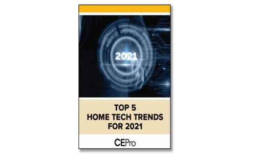 Top Five Home Tech Trends for 2021