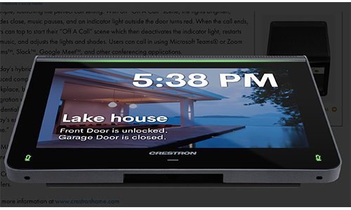 Crestron MM30-R Audio Conferencing System lake house