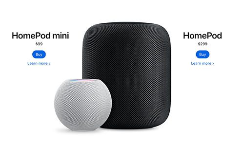 Apple HomePod and HomePod Mini