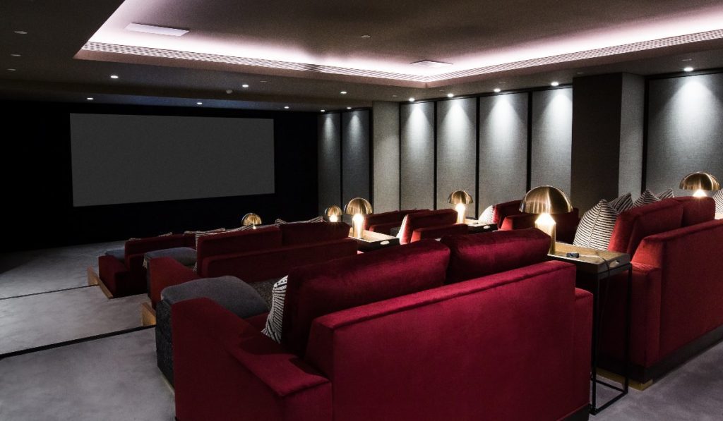 AONYX Control4 Home Theater Luxury Apartments The Dumont London