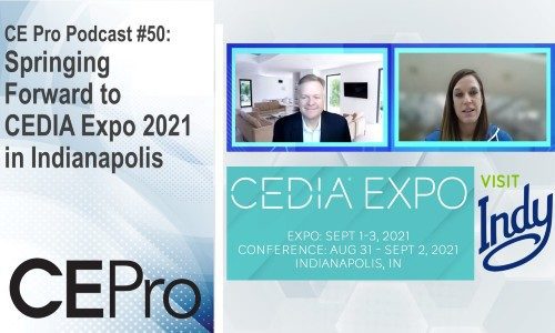 CE Pro Podcast CEDIA Expo 2021 Emerald Visit Indy