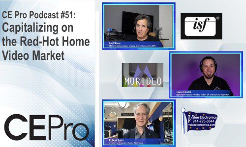 CE Pro Podcast video ISF Murideo Value Electronics