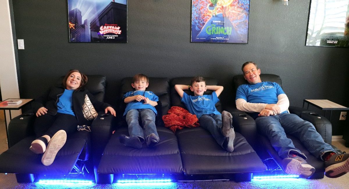 Make-A-Wish Kid Receives Fully Customized Home Theater Thanks to Austin-Based Integrators