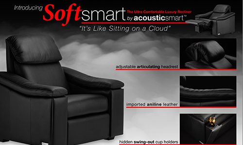 AcousticSmart Smartsoft luxury recliner