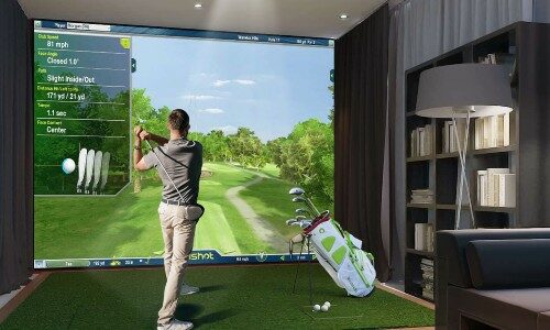 BenQ Blue Core golf simulator laser projectors