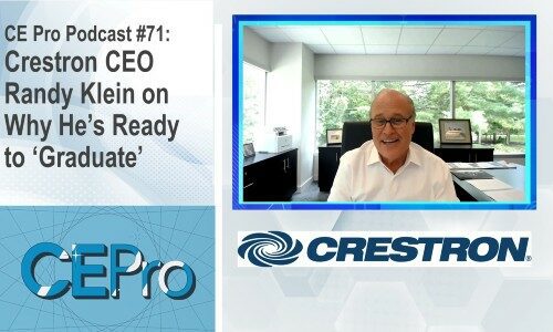 CE Pro Podcast Crestron Randy Klein