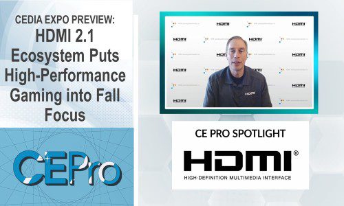 HDMI Licensing CEDIA Expo CE Pro