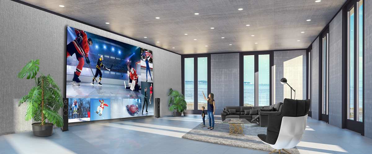 LG DVLED Extreme Home Cinema Display for Residential Use Unveiled