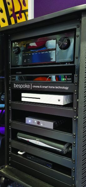 Bespoke Cinema & Smart Home Technology media Rack Forget Me Not