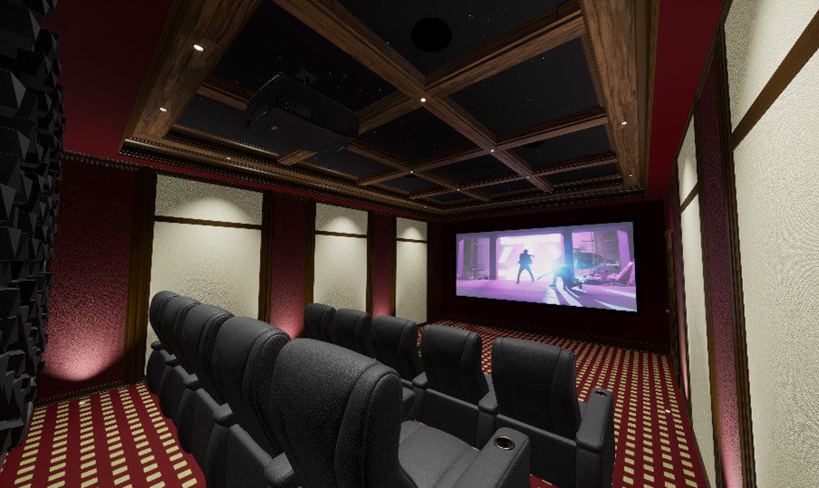 Millennium Systems Design Modus VR home theater