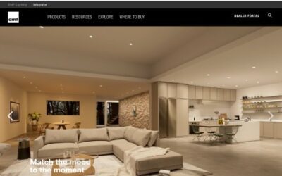 DMF Lighting Debuts Custom Integrator-Centric Website